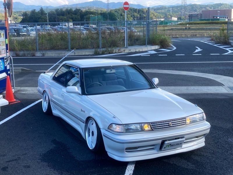 gx81 jzx81 マークII ボンネット ホワイト GX81 Mark II Twin Turbo] Air conditioning switch slides