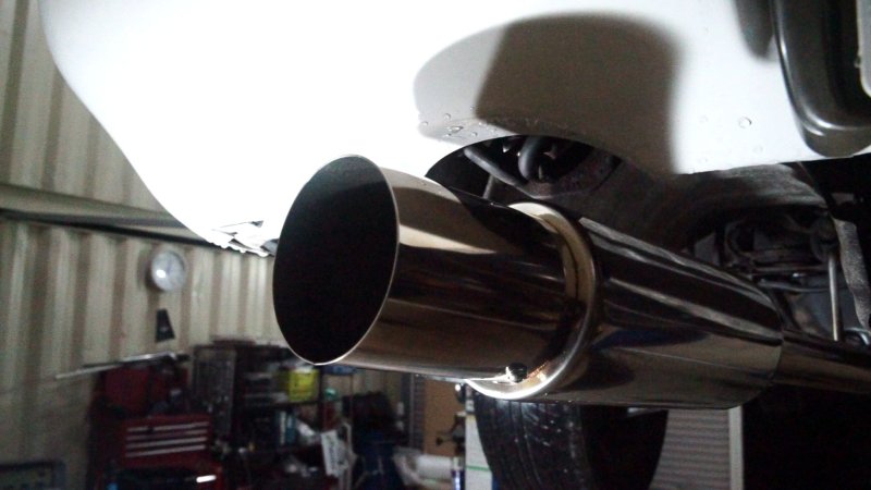 画像2: レイテックオートワークス GX81 マーク2 チェイサー クレスタ 車高短特化型 マフラー 【車検対応仕様】 (2)