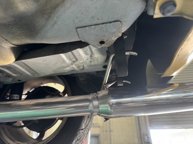 画像7: レイテックオートワークス×ゼロファイター GD1 GD3 GD フィット Fit  直管 ストレート リアマフラー  競技用 (7)