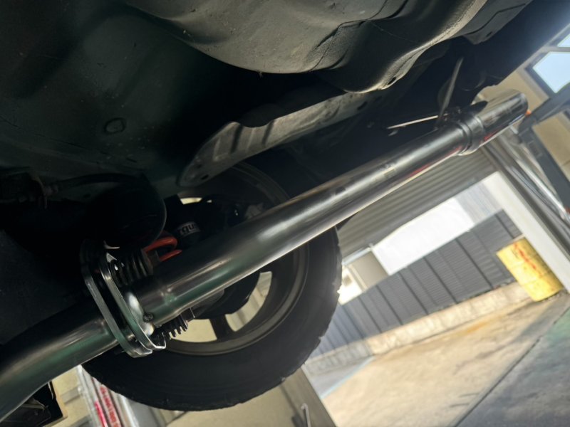 画像8: レイテックオートワークス×ゼロファイター GD1 GD3 GD フィット Fit  直管 ストレート リアマフラー  競技用 (8)