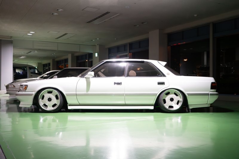 画像3: レイテックオートワークス GX81 マーク2 ショート ロング チェイサー クレスタ 前期 後期 エアロ サイドステップ サイドスカート (3)