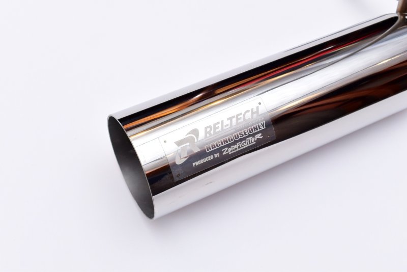 画像2: レイテックオートワークス×ゼロファイター GD1 GD3 GD フィット Fit  直管 ストレート リアマフラー  競技用 (2)