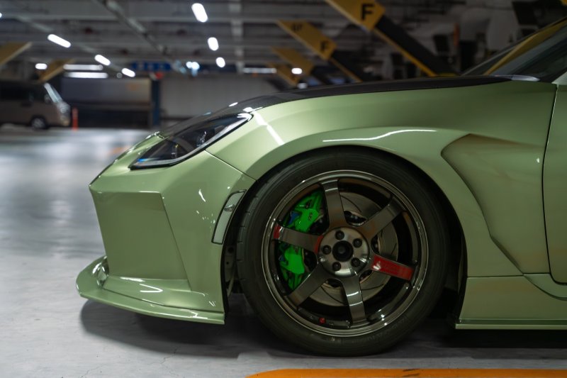 画像8: レイテックオートワークス ZN8 GR86 86 フルエアロ4点セット【フルFRPモデル】フロントバンパー フロントフェンダー サイドステップ リアバンパー (8)