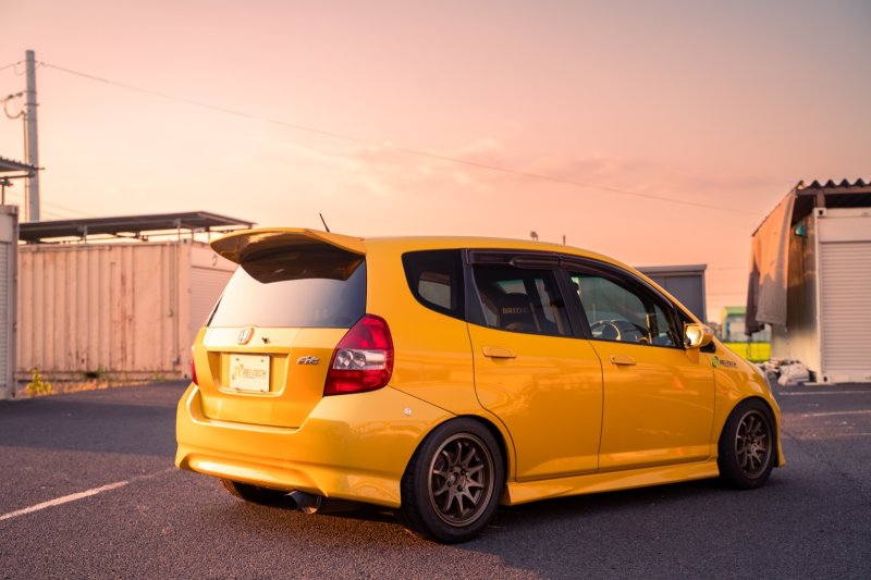 画像8: レイテックオートワークス GD フィット GD1 GD2 GD3 GD4 リアスポイラー リアウイング FRP (8)