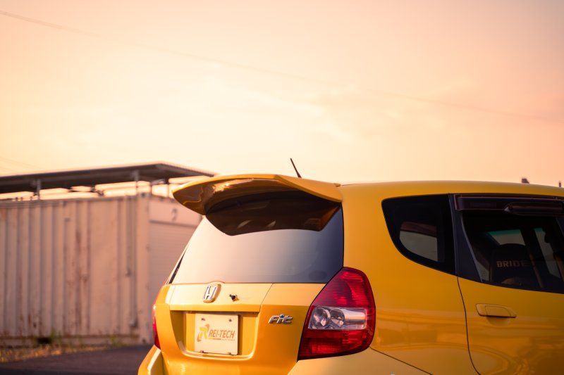 画像2: レイテックオートワークス GD フィット GD1 GD2 GD3 GD4 リアスポイラー リアウイング FRP (2)