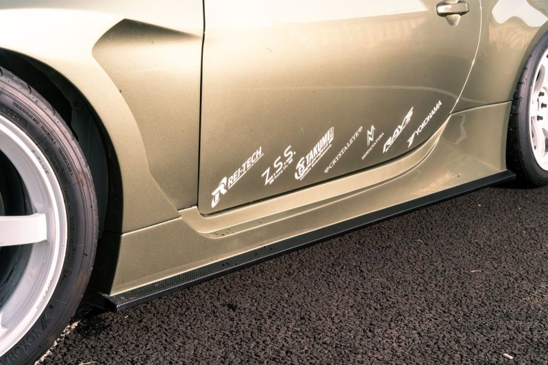 画像6: レイテックオートワークス ZN8 GR86 86 フルエアロ4点キット【FRP+アンダーパネル部分ウェットカーボンモデル】フロントバンパー フロントフェンダー サイドステップ リアバンパー (6)