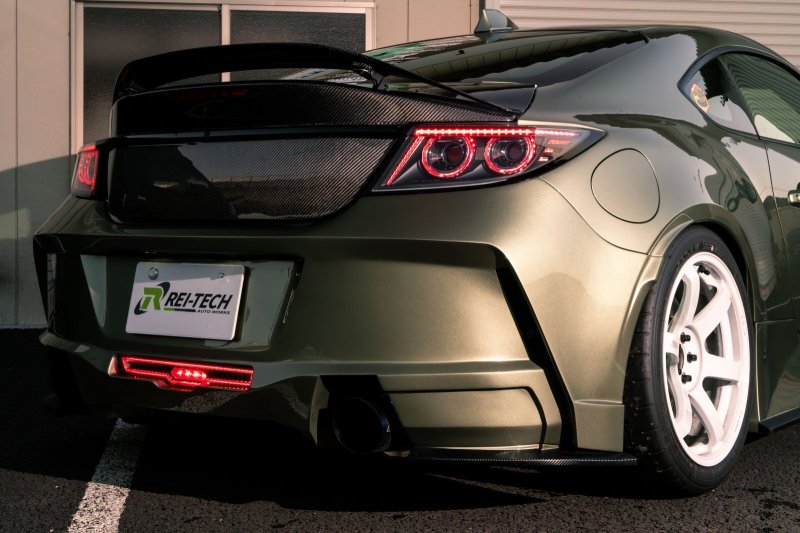 画像8: レイテックオートワークス ZN8 GR86 86 フルエアロ4点キット【FRP+アンダーパネル部分ウェットカーボンモデル】フロントバンパー フロントフェンダー サイドステップ リアバンパー (8)