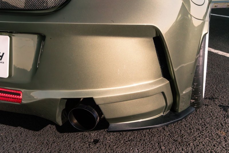 画像10: レイテックオートワークス ZN8 GR86 86 フルエアロ4点キット【FRP+アンダーパネル部分ウェットカーボンモデル】フロントバンパー フロントフェンダー サイドステップ リアバンパー (10)