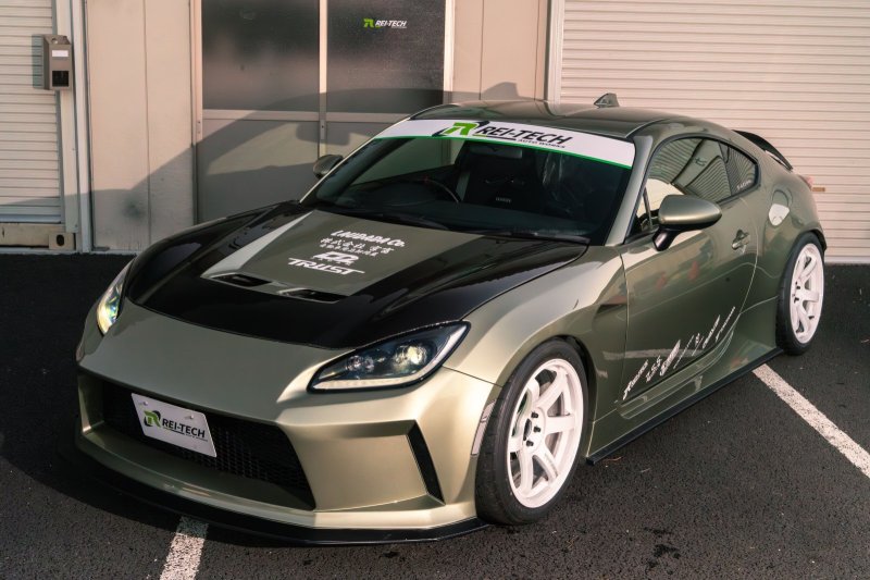 画像3: レイテックオートワークス ZN8 GR86 86 FRP+アンダーパネル部分ウェットカーボンモデル】フロントバンパー (3)