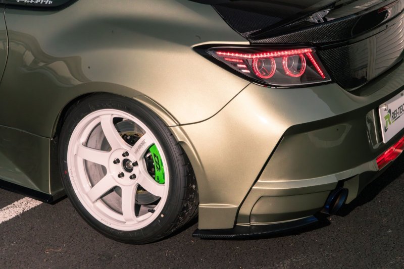 画像13: レイテックオートワークス ZN8 GR86 86 フルエアロ4点キット【FRP+アンダーパネル部分ウェットカーボンモデル】フロントバンパー フロントフェンダー サイドステップ リアバンパー (13)